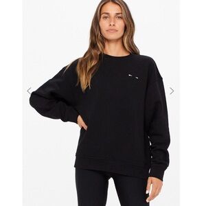 THE UPSIDE Saturn Arrow Sweater - Black Size Small